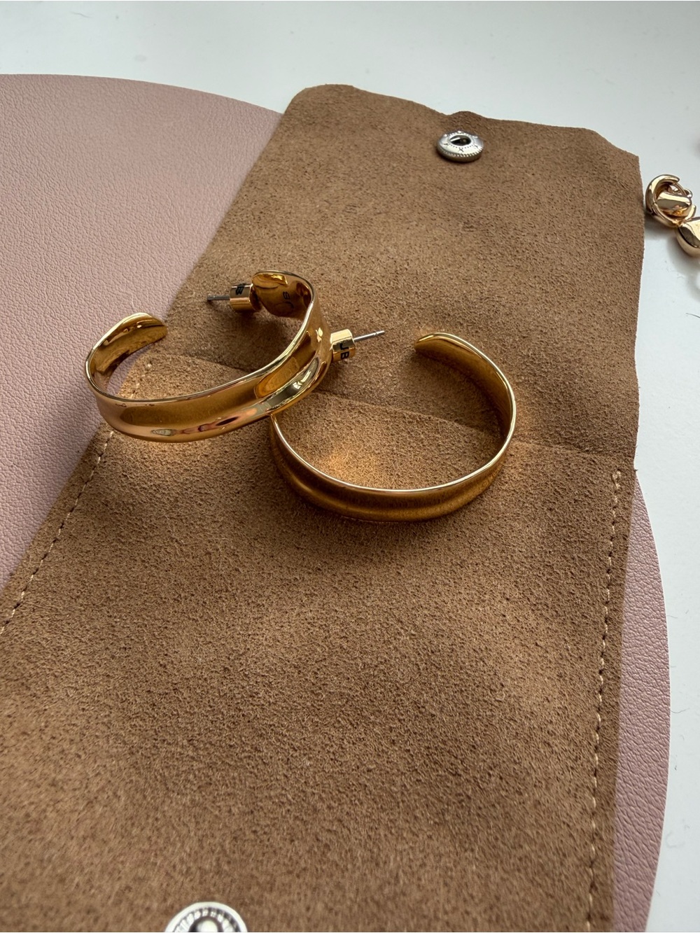 Jenny Bird chunky gold hoops